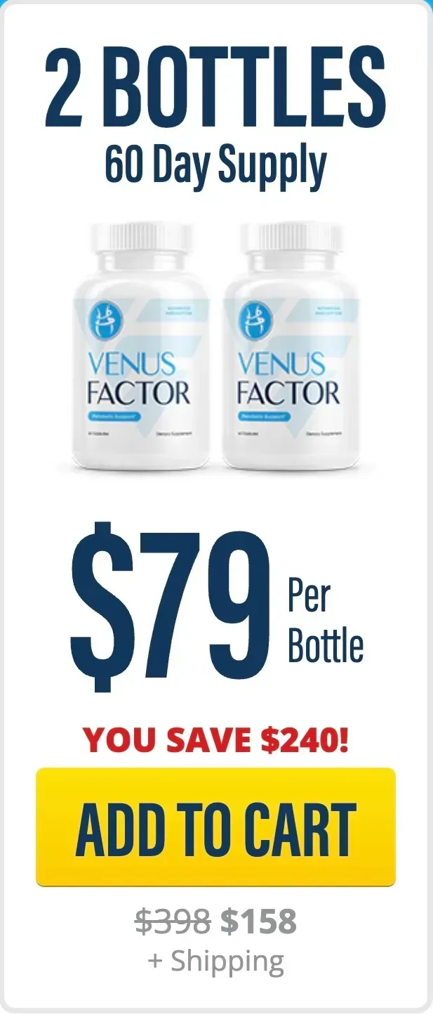 Venus Factor 2  Bottle pricing